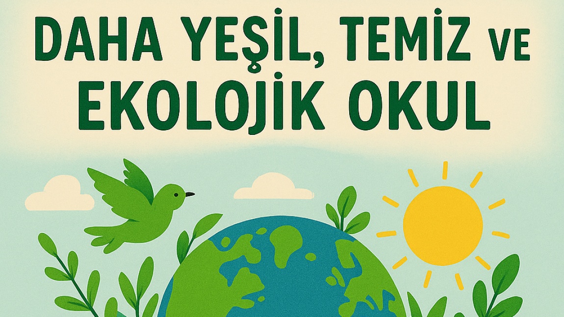 Mavi-Yeşil Okul Projesi Afişi